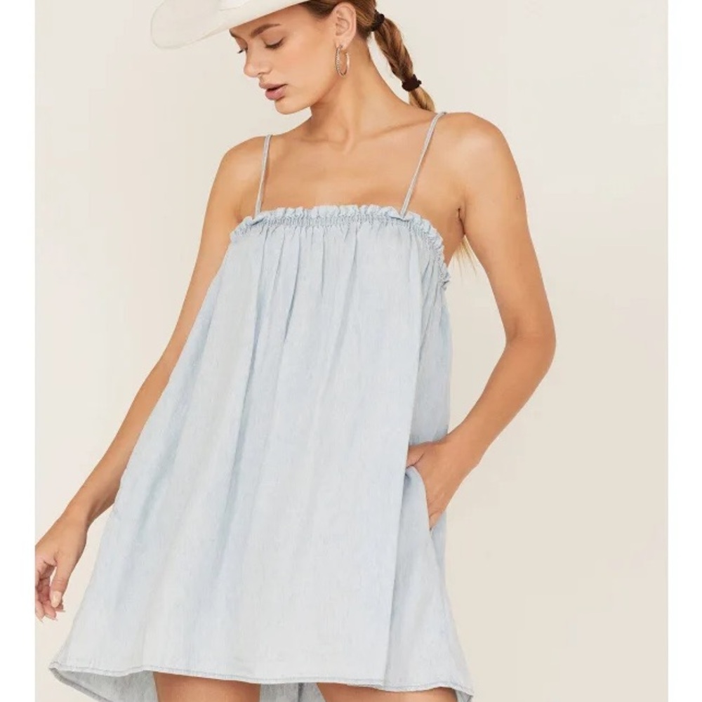 SMYM angel mini dress